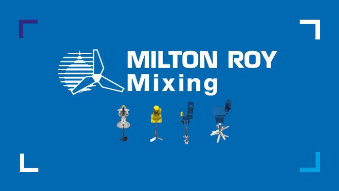 Milton Roy Mixing vous accompagne dans l’efficience de vos process