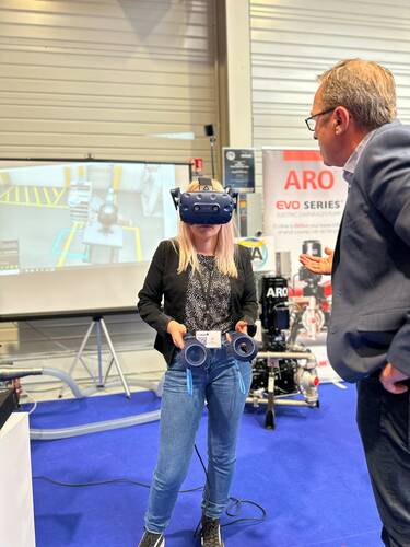 stand VR ARO -ASFLUIDays