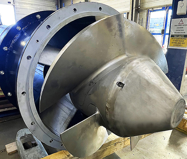 Pompe à hélice Chabot